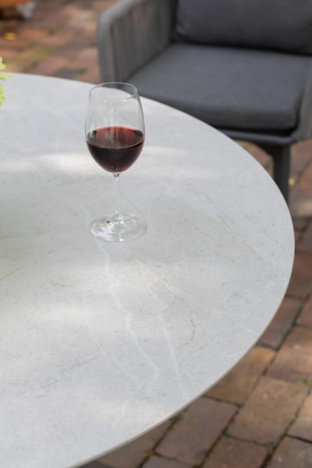 Gartenmöbelset Diningsessel Marbella mit Tisch Almeria 120 cm