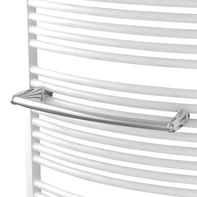 XIMAX Handtuchstange Design gebogen 460 mm für Badheizkörper