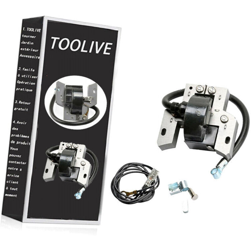 Bobine D'Allumage Pour Tondeuse Briggs Stratton – Remplacement Direct Pour Modèles 591420 398593 496914 793281 – Installation Facile