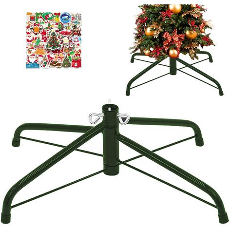 Zusammenklappbarer Ständer Für Künstliche Weihnachtsbäume Von 4 Bis 1,4 M, Ersatzständer Für Weihnachtsbäume Unter 3 Cm, Weihnachtsdekoration Für Zuhause, Für Eine Stimmungsvolle Atmosphäre (40 Cm, V