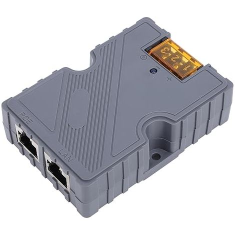 Poe-injektor, 150 W Gige Passiver Poe-injektor Mit Esd, 10/100/1000 Mbit/s High-speed-windigkeitsnetzwerk, Für Dishy V2 Für Gen3
