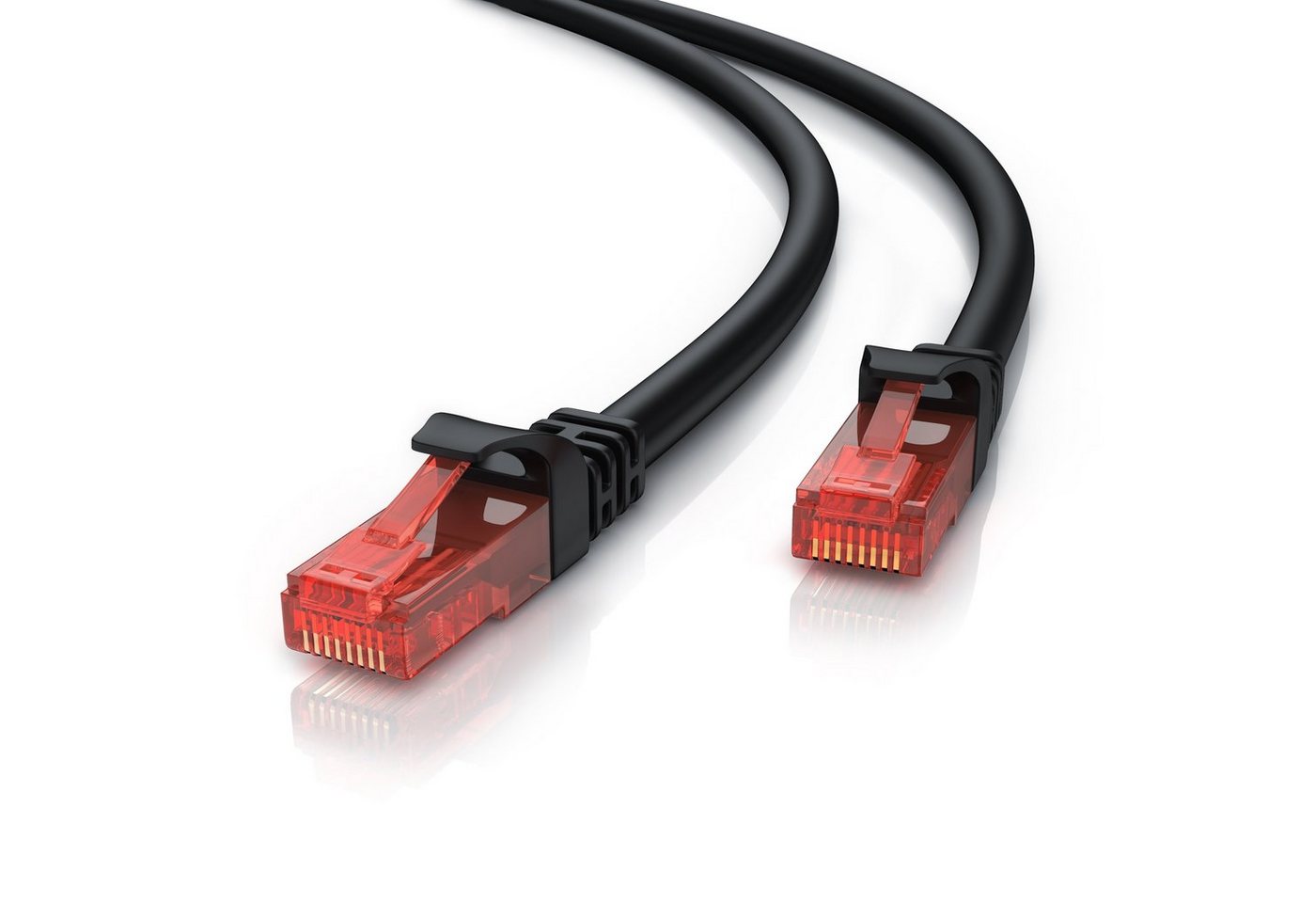 Csl Cat 6 Gigabit Ethernet Lan Kabel - Mehrfach Geschirmt - Utp Gigabit - 1000 Mbit/s - Patchkabel - Netzwerkkabel - 3m Bild 5