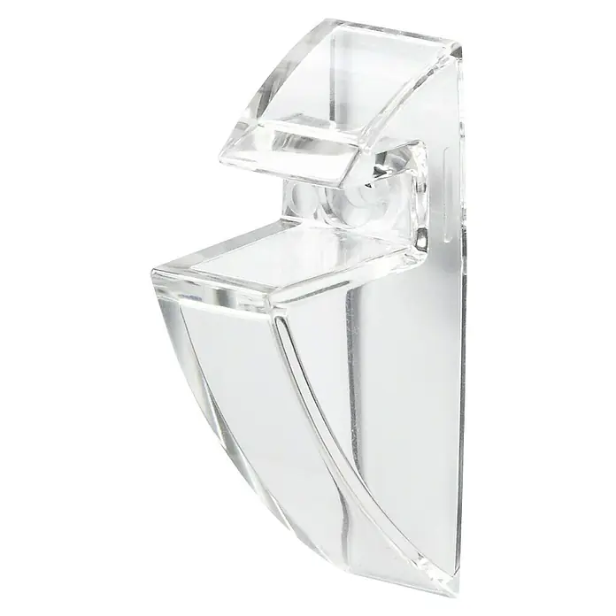 Dolle Wandregalhalter (Passend für: Regalbodenstärke 19 mm, Transparent)