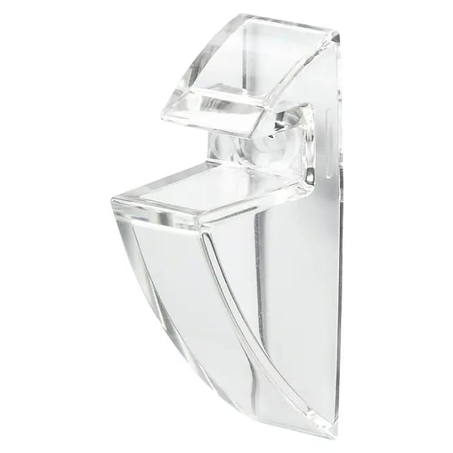 Dolle Wandregalhalter (Passend für: Regalbodenstärke 19 mm, Transparent)
