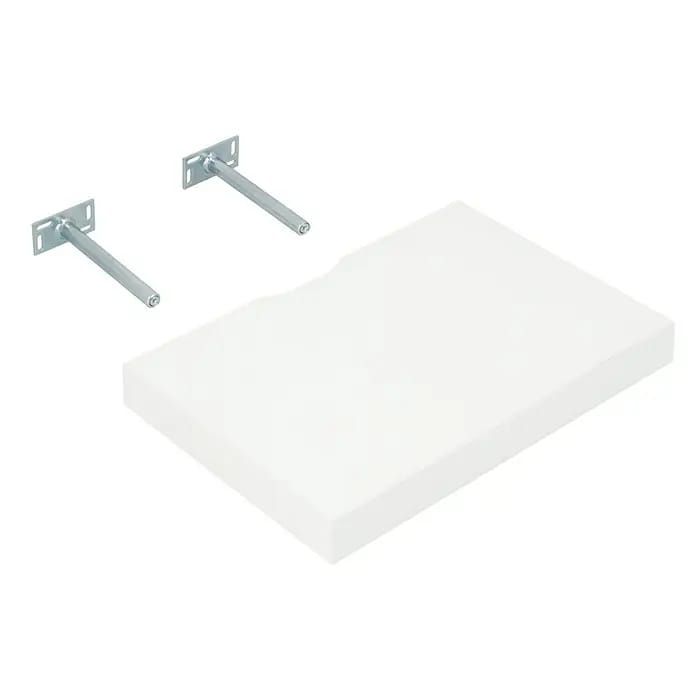 Dolle Wandboard Big Boy Media (L x B x H: 44,5 x 30 x 5 cm, Belastbarkeit: 30 kg, Weiß)