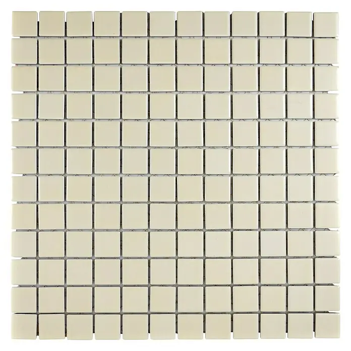 Mosaikfliese Quadrat Uni CG 174 (29,8 x 29,8 cm, Beige, Matt)