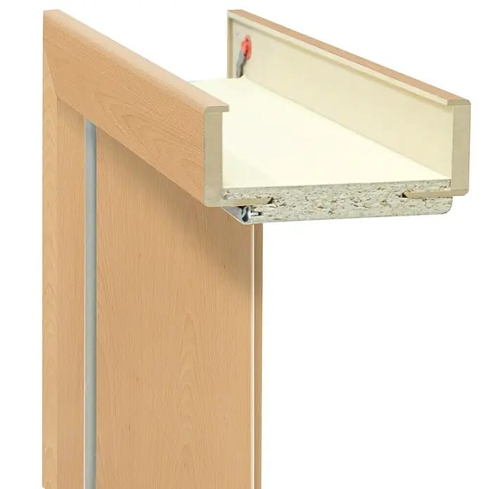 Classen PL Türzarge (860 x 1.985 mm, Wandstärke: 240 mm, DIN Anschlag: Rechts, Buche)