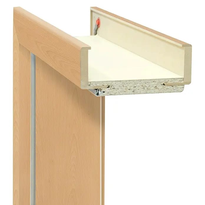Classen PL Türzarge (860 x 1.985 mm, Wandstärke: 200 mm, DIN Anschlag: Rechts, Buche)