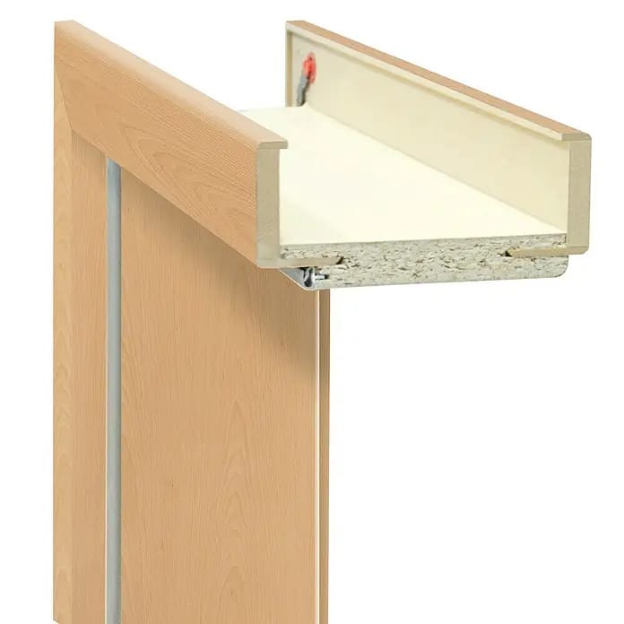 Classen PL Türzarge (735 x 1.985 mm, Wandstärke: 200 mm, DIN Anschlag: Rechts, Buche)