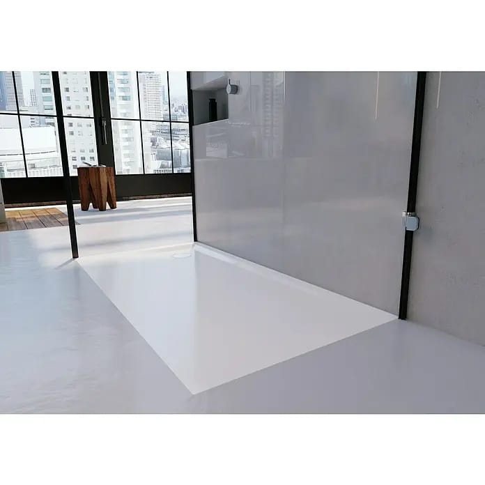 Kaldewei Duschwannen-Set Superplan (L x B: 70 x 90 cm, Stahl, Weiß, Wannenträger)