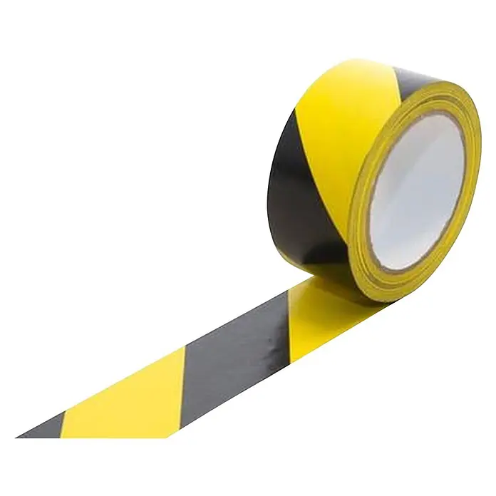 Cellpack Klebeband Premio-Floor-Marking-Tape 50-33 BKYE (33 m x 50 mm, Gelb, Schwarz)