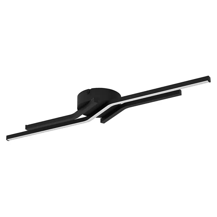Eglo LED-Deckenleuchte Amondolo 1 (24 W, L x B x H: 68,5 x 15,5 x 7 cm, Schwarz, RGBW)