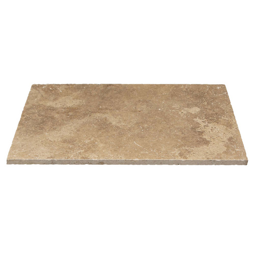 WOHNRAUSCH Wand- und Bodenfliese »Keona Brown«, LxBxH: 61,0 x 40,6 x 1,2 cm, Travertin, braun beige, matt, getrommelt Bild 3