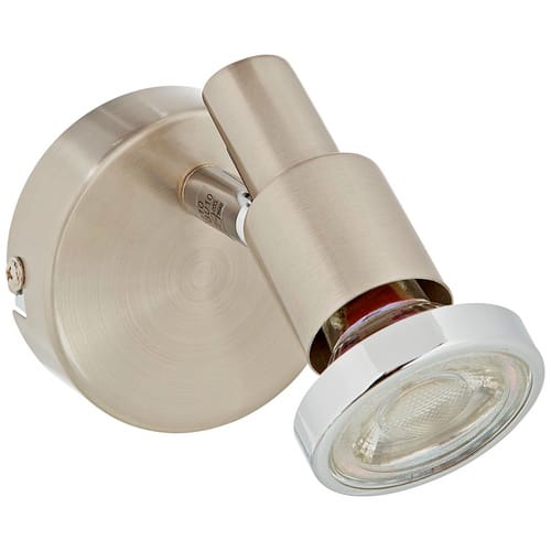 BRILLIANT LED-Wandleuchte »Ryan«, GU10, inkl. Leuchtmittel in warmweiß - silberfarben