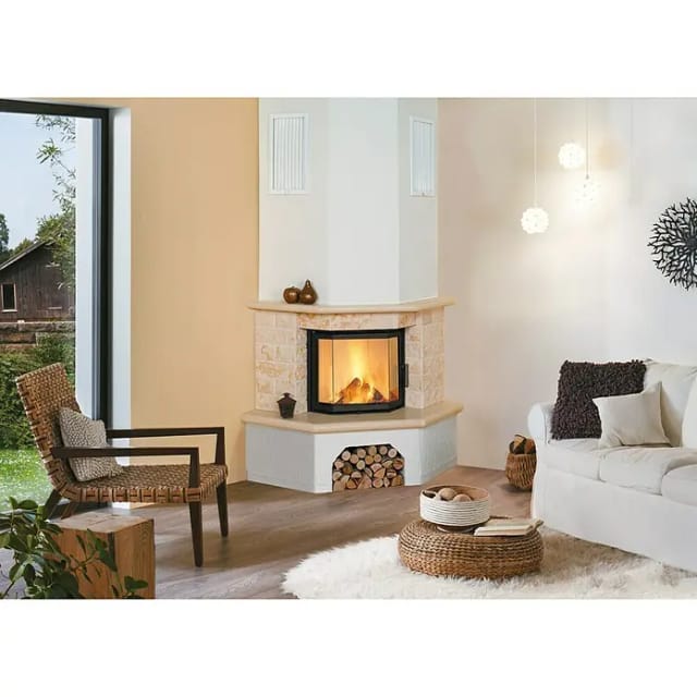 HARK Kaminbausatz »Vermont«, beige, Marmor, 8 kW
