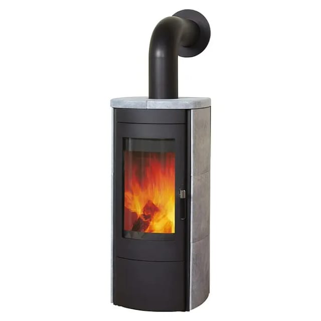 HARK Kaminofen »Tiamo EX«, steingrau, Naturstein, 6 kW, Dauerbrand geeignet