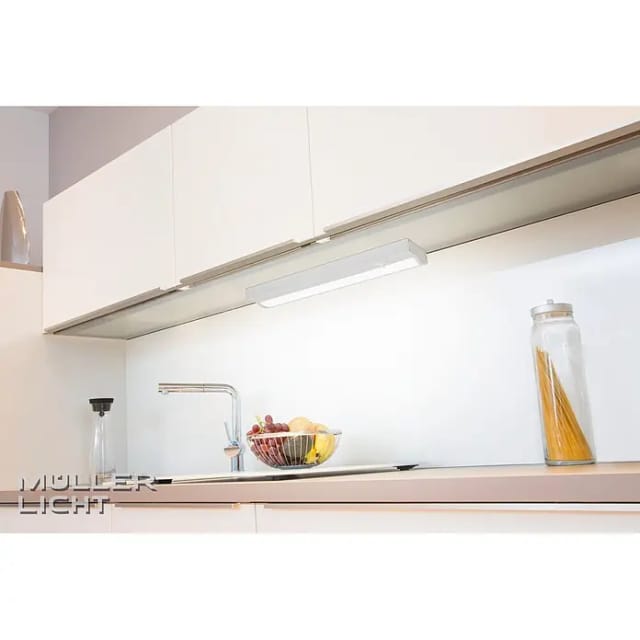 MÜLLER LICHT LED-Unterbauleuchte »Cabinet Light Switch 60«, inkl. Leuchtmittel in neutralweiß - weiss