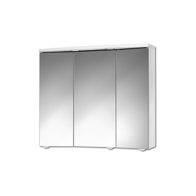 JOKEY Spiegelschrank »Trava«, 3-türig, LED, BxH: 75 x 65 cm - weiss