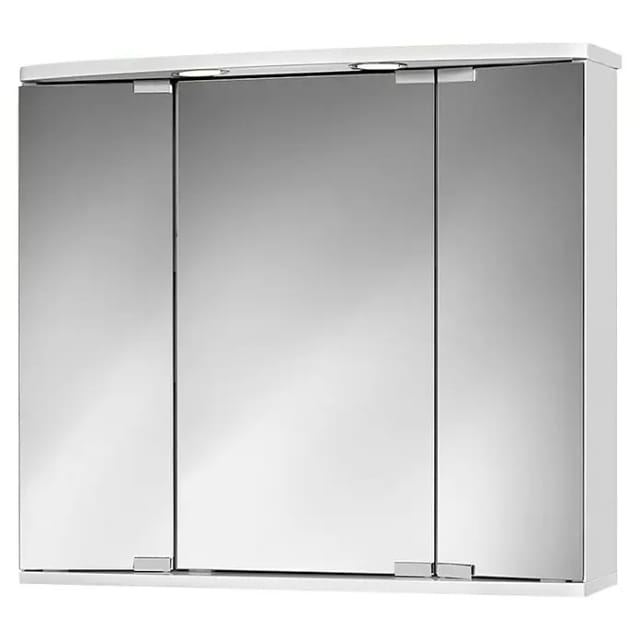 JOKEY Spiegelschrank »Funa«, 3-türig, LED, BxH: 68 x 60 cm - weiss
