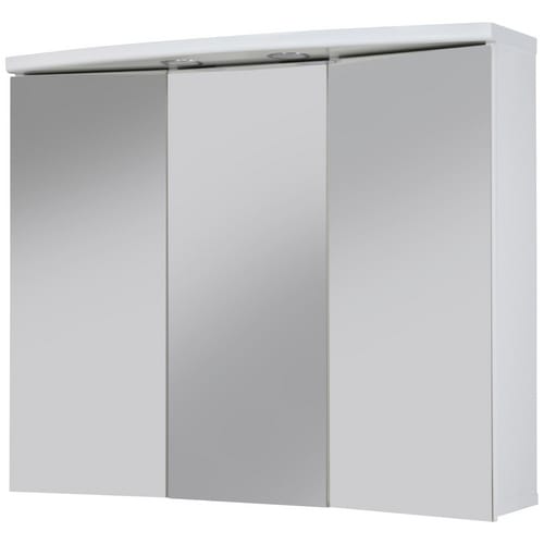 JOKEY Spiegelschrank »Ancona«, 3-türig, LED, BxH: 82,5 x 69 cm - weiss