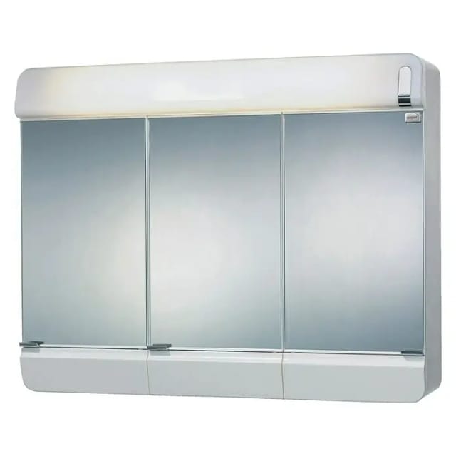 JOKEY Spiegelschrank »Alida«, 3-türig, BxH: 68,5 x 54,5 cm, beleuchtet - weiss