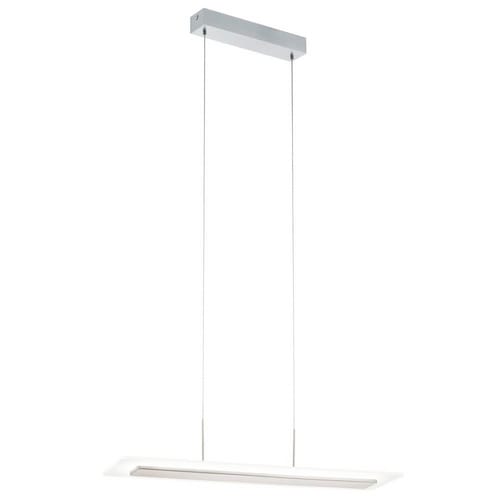 EGLO LED-Pendelleuchte »MANRESA«, inkl. Leuchtmittel in warmweiß - silberfarben