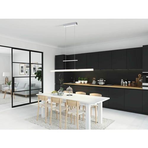 EGLO Hängeleuchte »TARANDELL«, aluminium, stahl, 3000K - silberfarben