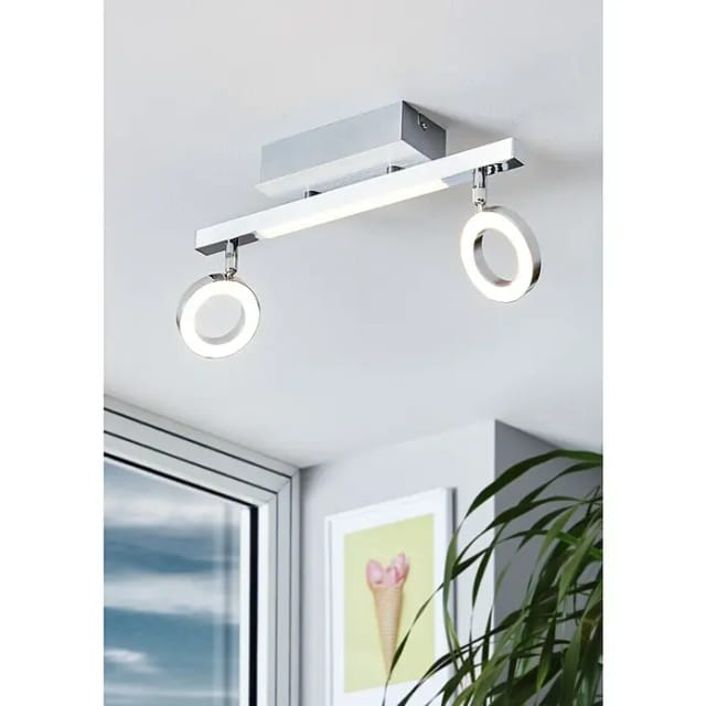 EGLO LED-Spotbalken »CARDILLIO 1«, inkl. Leuchtmittel in warmweiß - silberfarben