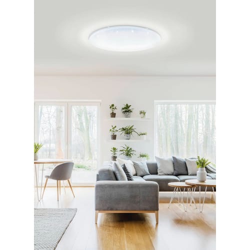 EGLO connect Wand-/Deckenleuchte »TOTARI-C«, Stahl, 2700-6500K - weiss