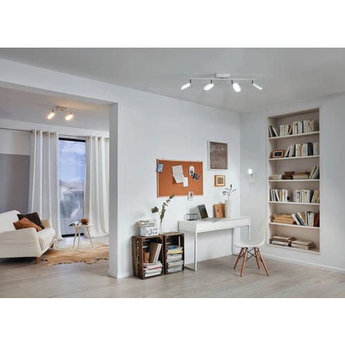 EGLO connect Spot »PALOMBARE-C«, kunststoff, stahl, aluminium, 2700-6500K - weiss