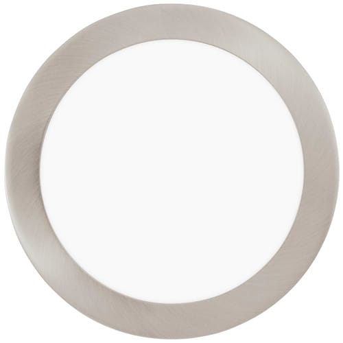 EGLO Einbauleuchte »FUEVA 1«, 18 W, Einbautiefe: 3 cm - silberfarben