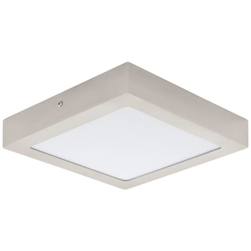 EGLO LED-Aufbauleuchte »FUEVA 1«, inkl. Leuchtmittel in warmweiß - silberfarben