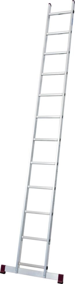 KRAUSE Anlegeleiter »CORDA«, 12 Sprossen, Aluminium - silberfarben