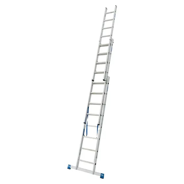 KRAUSE Vielzweckleiter »STABILO«, 24 Sprossen, Aluminium - silberfarben