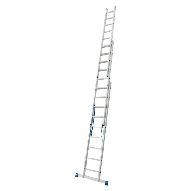 KRAUSE Vielzweckleiter »STABILO«, 27 Sprossen, Aluminium - silberfarben