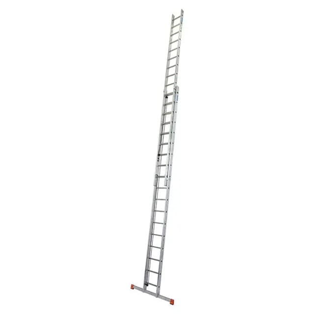 KRAUSE Seilzugleiter »MONTO«, Anzahl Sprossen: 36, aus Aluminium - silberfarben