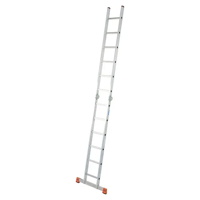 KRAUSE Doppelleiter »MONTO TriMatic«, 12 Sprossen, Aluminium - silberfarben