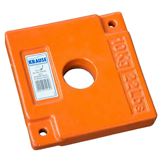 KRAUSE Ballastgewicht, 10 kg - orange