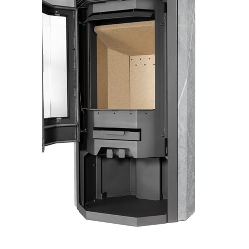 JUSTUS Kaminofen »Usedom 7«, grau, Speckstein, 7 kW