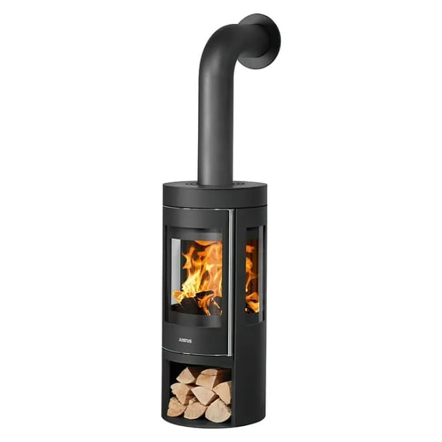 JUSTUS Kaminofen »Mino Trios 2.0«, schwarz, Stahl, 5 kW