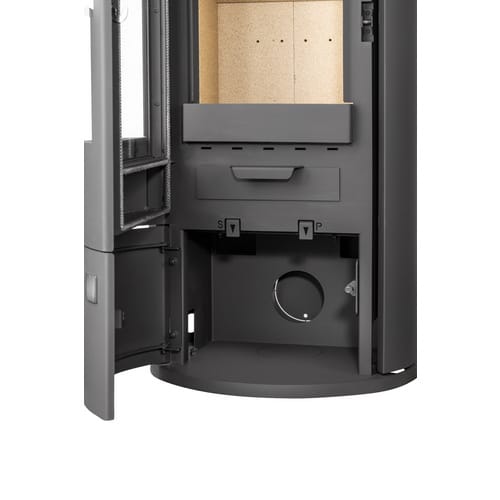 JUSTUS Kaminofen »Austin 5«, schwarz/grau, Speckstein, 5 kW