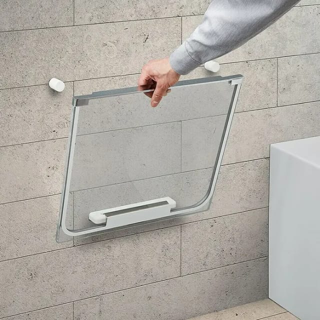 OTTOFOND Wandhalterung »Free-Gate«, BxHxL: 8,5 x 5 x 31 cm, weiß - weiss