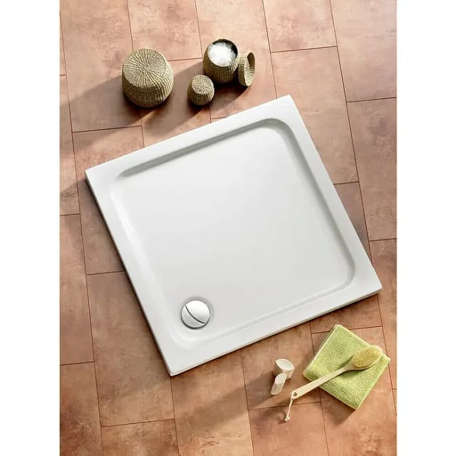 OTTOFOND Duschwanne »Samos«, BxT: 80 x 90 cm, weiß - weiss