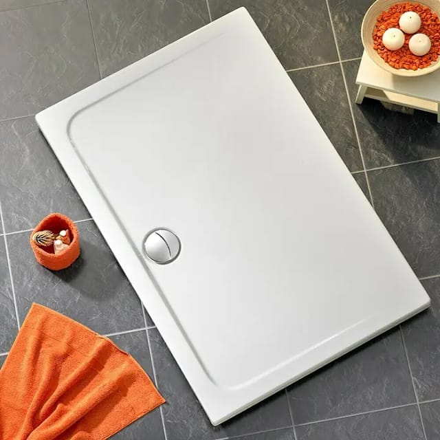 OTTOFOND Duschwanne »Maui R«, BxT: 75 x 90 cm, weiß - weiss
