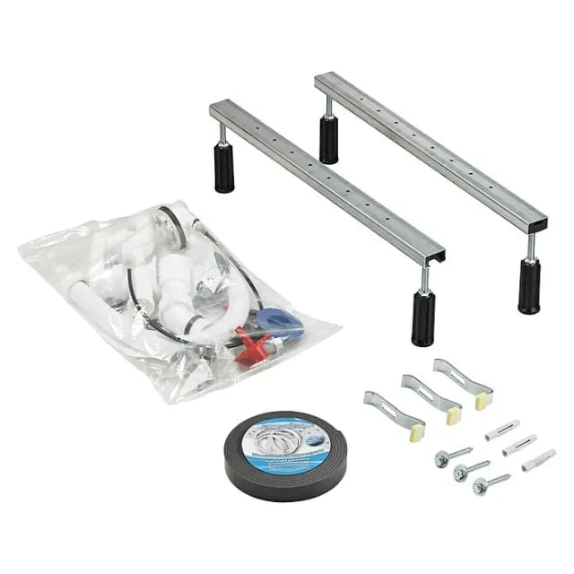 OTTOFOND Wannen-Anschluss-Set, Kunststoff/Metall - weiss