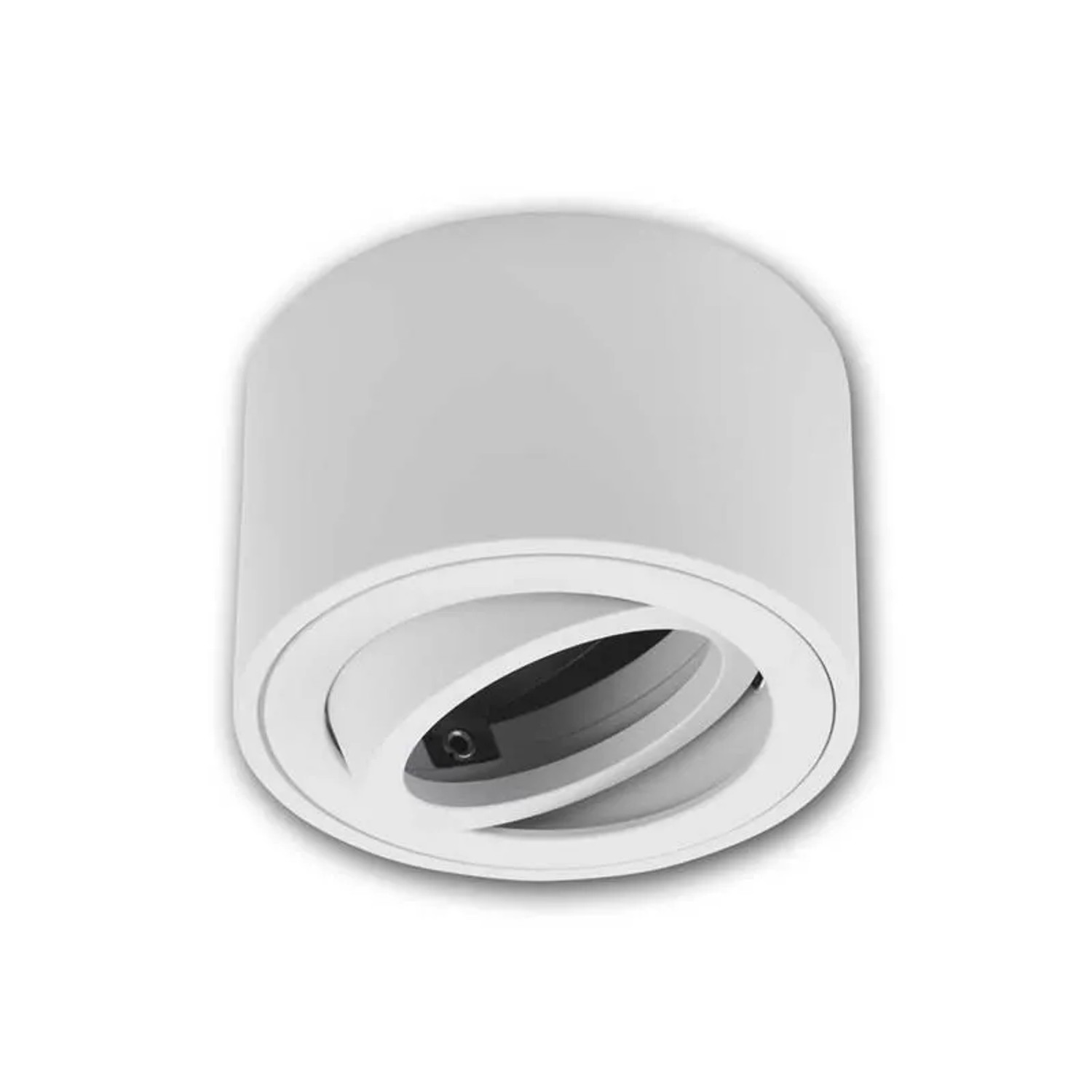 McShine Aufbaurahmen KL-10 Weiß Ø80x50mm Schwenkbar IP20