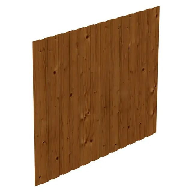 SKANHOLZ Seitenwand, BxH: 230 x 180 cm, Holz, nussbaum