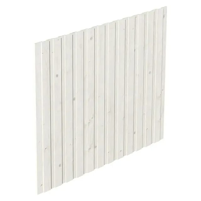 SKANHOLZ Seitenwand, BxH: 230 x 180 cm, Holz, weiß