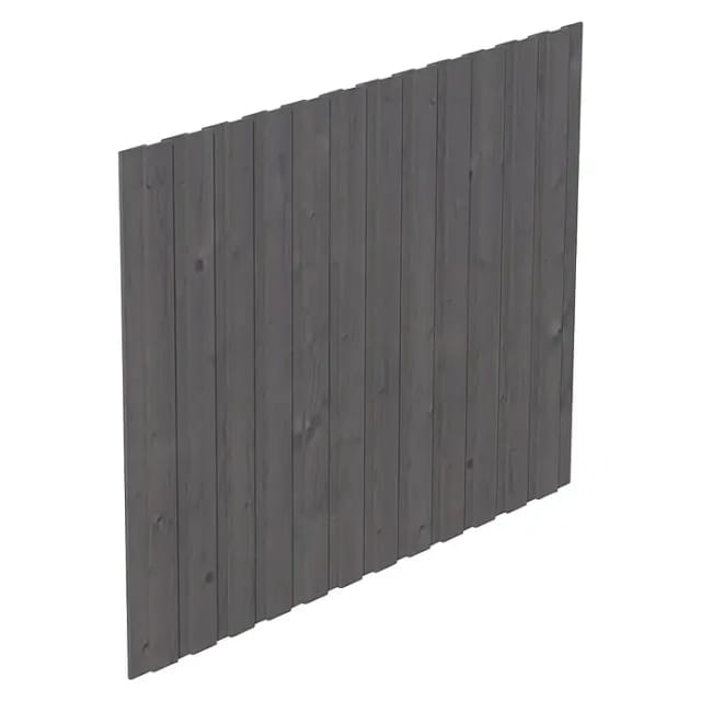 SKANHOLZ Seitenwand, B x H: 78,5 x 180 cm, Holz, Farbe: schiefergrau