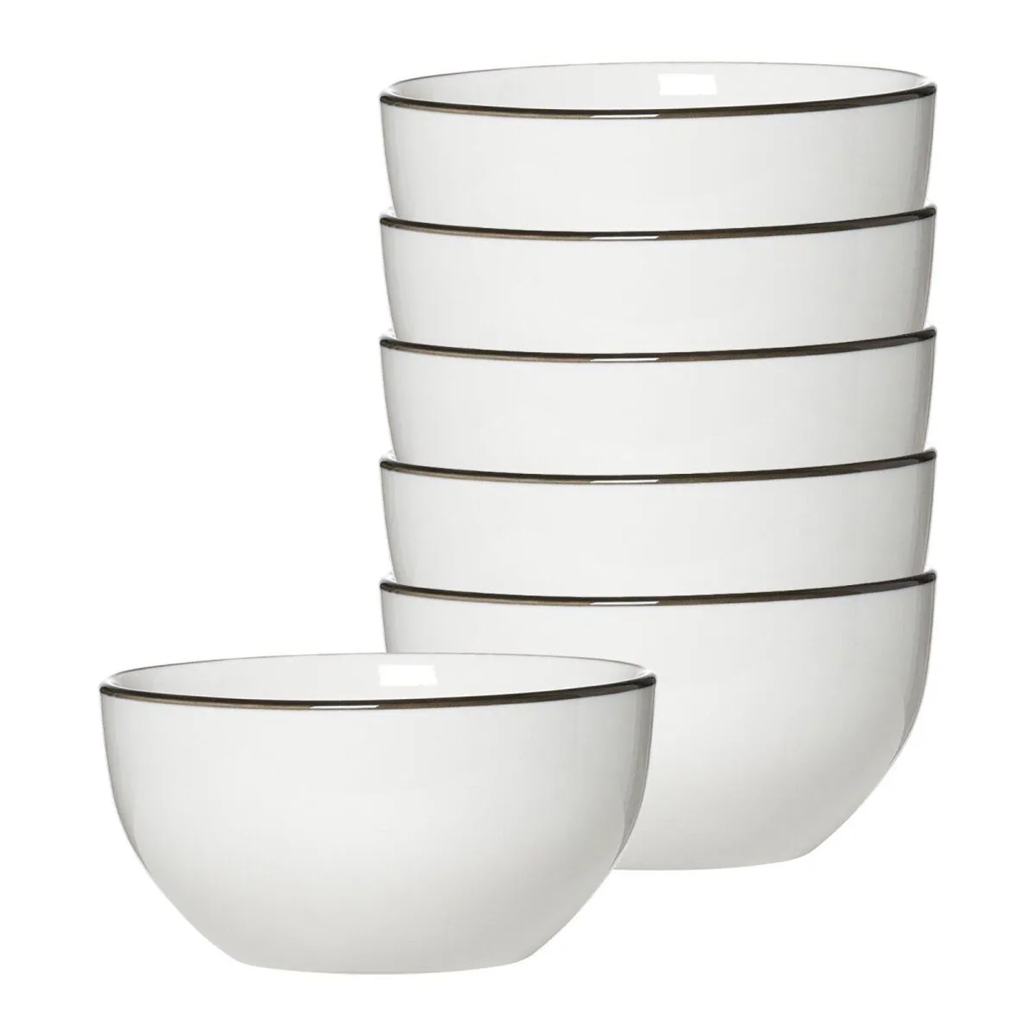 Ritzenhoff & Breker Adela Müslischale 14 cm 6er Set Grau
